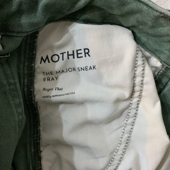 Mother | The Major Sneak Fray Pants | Size 27 | Roger That color - Picture 6 of 13